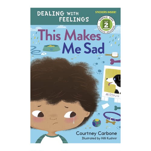 英文原版 This Makes Me Sad  (Rodale Kids Curious Readers/Level 2) 学会处理情绪 儿童分级读物 心理健康情感认知