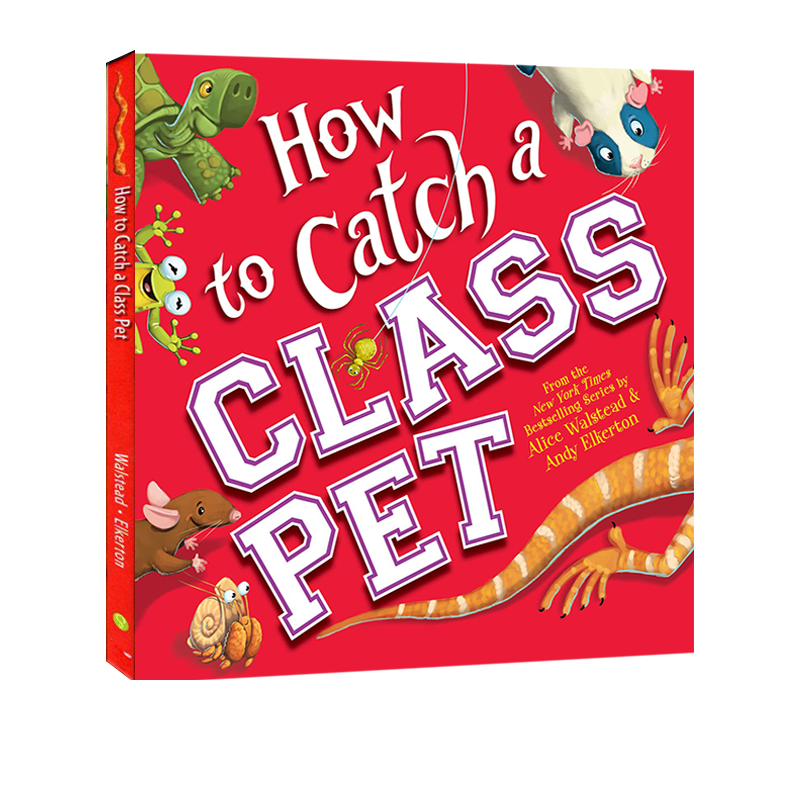 英文原版 How to Catch a Class Pet 科学小组出击 精装 应用STEM解决问题 科普绘本图画书虚构和非虚构结合
