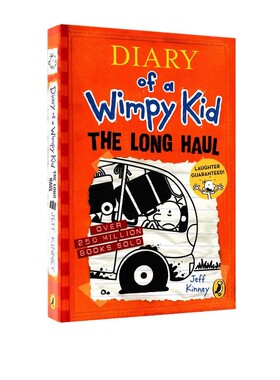 小屁孩日记#9 Diary of a Wimpy Kid The Long Haul 小鬼日记 英文原版小说 儿童章节桥梁书 幽默漫画故事书 7-12岁 Jeff Kinney