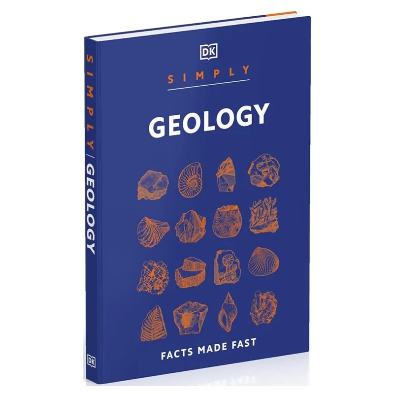 Simply Geology 简单地质学 英文原版  DK Simply系列 精装 地质学图解百科全书 26年9月新品