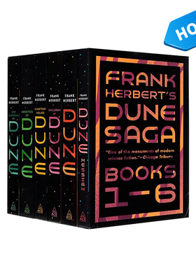 沙丘六部曲 英文原版小说 Dune  沙丘三部曲一 沙丘 星云奖雨果奖得奖作品 美国科幻巨匠 弗兰克赫伯特Frank Herbert 科幻文学经典
