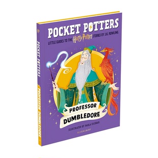 预售 哈利波特口袋书 邓布利多教授 Albus Dumbledore 人物故事指南 精装全彩 英文原版 PocketPotters系列 J.K. Rowling26年新品