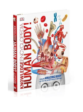 DK人体知识百科全书 英文原版 DK Knowledge Encyclopedia Human Body! 人体器官与功能 医学绘本 精装全彩大开本 图解百科