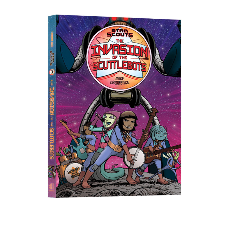 The Complete Adventures of Johnny Mutton 星际侦察兵：虫族机器人的入侵 儿童冒险漫画绘本图画书故事小说故事  8-12岁