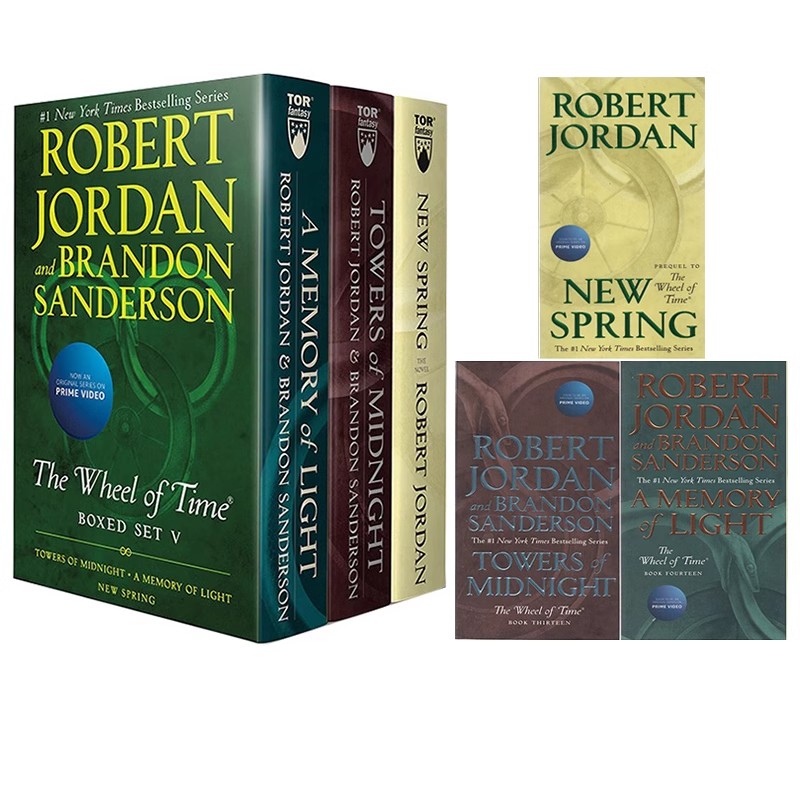 时间之轮 13-15盒装 The Wheel of Time Premium Boxed Set V 英文原版小说 时光之轮经典奇幻文学 罗伯特乔丹 Robert Jordan