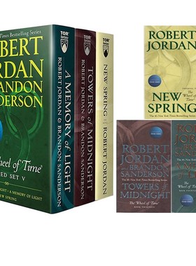 时间之轮 13-15盒装 The Wheel of Time Premium Boxed Set V 英文原版小说 时光之轮经典奇幻文学 罗伯特乔丹 Robert Jordan