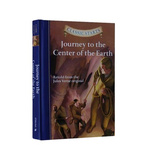 Classic Starts系列  Journey to the Center of the Earth 地心历险记 英文原版儿童小说 世界经典名著 精装版