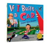 想象创造力绘本 Built Car Chris Dusen Van 英文原版 如果我是汽车设计师 儿童英语启蒙图画故事绘本
