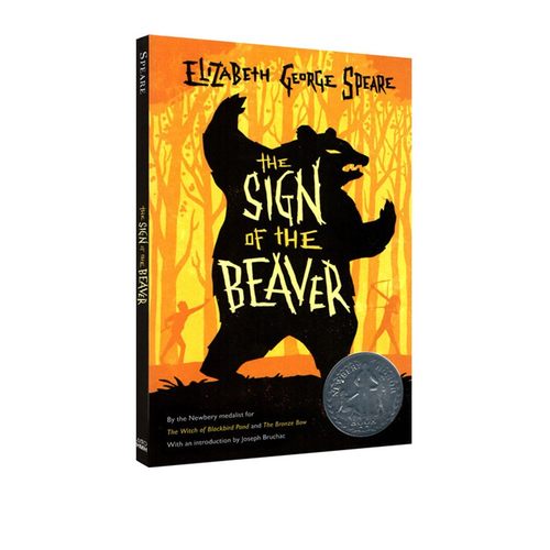 英文原版 the Sign of the Beaver海狸的记号 1984年纽伯瑞银奖 Elizabeth George Speare 伊丽莎白乔治斯匹尔 青少年儿童