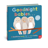 Nosy 英文原版 Crow 幼儿睡前晚安故事书 大嘴鸟出品 Goodnight Babies