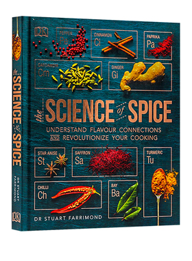 英文原版 香料的科学 The Science of Spice 精装大开本 DK香料百科全书 香料调味 Stuart Farrimond