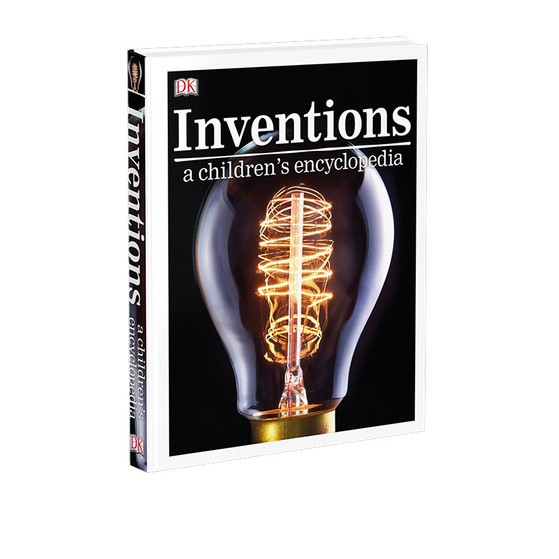 预售 英文原版 DK儿童发明百科全书 DK Inventions A Children's Encyclopedia 历史发明创造 发明家 DK儿童历史知识科普读物