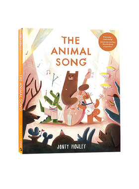 英文原版 The Animal Song 音乐绘本图画书  精装  23年1月新品