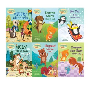 英文原版 Chicken Soup For the Soul BABIES 6册 纸板书合售 低幼认知启蒙 情商启蒙故事绘本