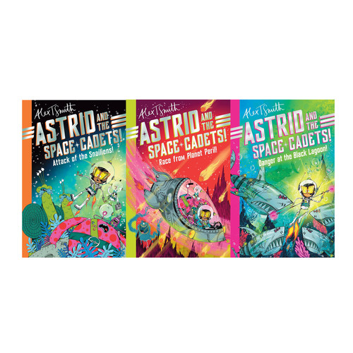 预售 英文原版 阿斯特丽德和太空学员系列 Astrid and the Space Cadets 3册套装