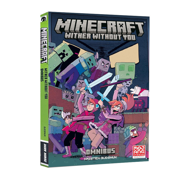 预售 英文原版 Minecraft Omnibus Volume 2 我的世界 综合卷 2 Wither Without You冒险故事儿童漫画