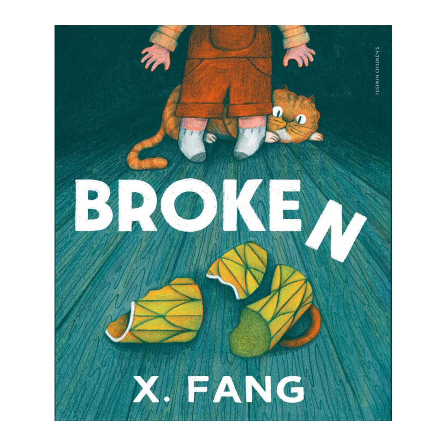 预售 心灵修补师 Broken 3-7岁儿童情绪启蒙故事书 英语启蒙课外阅读书籍 关于诚实与原谅的治愈系亲子共读读物 英文原版