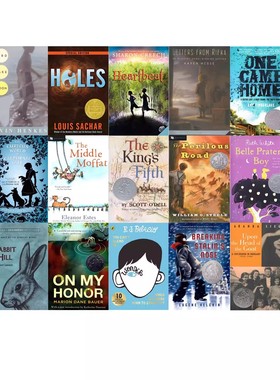 【90选3】纽伯瑞金银奖小说 Holes 别有洞天 Charlotte's Web 夏洛特的网 Wonder 奇迹男孩 阿加莎 儿童文学小说 蓝思值610-1050L