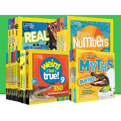 英文原版 Weird But True Mega-Set 世界真奇妙系列 This or That 亲子共读少儿科普百科全书 National Geographic 美国国家地理