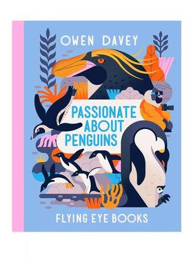 英文原版 动物科普绘本 企鹅 Passionate About Penguins (About Animals) 精装 科普绘本知识百科图画书