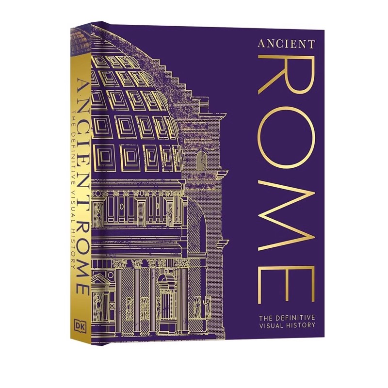 预售 DK百科 古罗马:图解古罗马历史 Ancient Rome:The Definitive Visual History 英文原版 全彩精装图解
