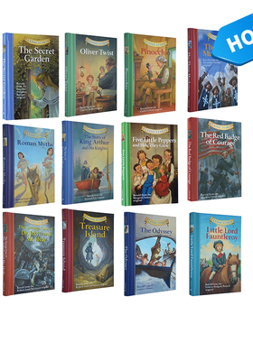 Sterling Classic Starts系列 The Adventures of Tom Sawyer 汤姆索亚历险记 英文原版儿童小说 世界经典名著 精装版