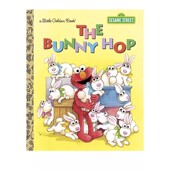 Bunny 兔子跳 Little Street Book 芝麻街 英文童谣歌谣 儿童启蒙绘本图画书 Golden Hop Sesame The 英文原版