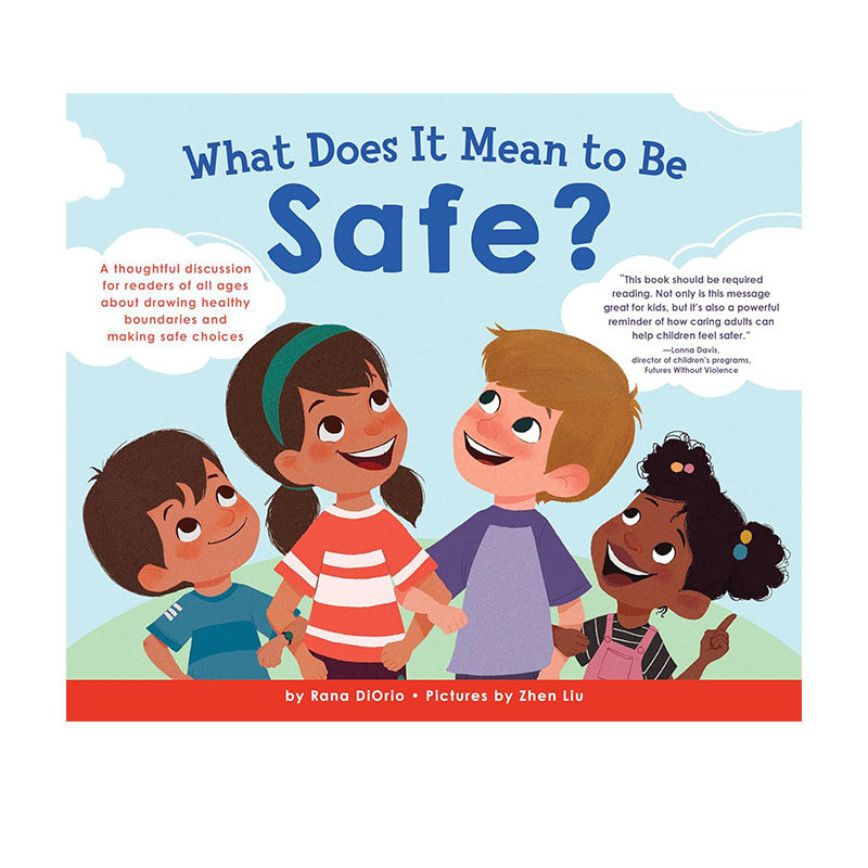 英文原版 What Does It Mean to Be Safe? 安全意味着什么 精装 知识科普绘本 想象创造力培养 想象创造力培养