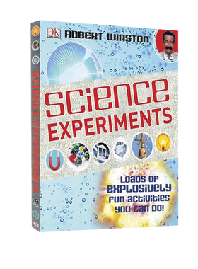 英文原版 DK儿童科学实验图解指南 DK Science Experiments 8-12岁 DK百科 科普读物 Robert Winston
