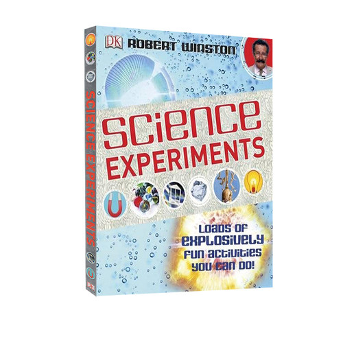 英文原版儿童科学实验图解指南