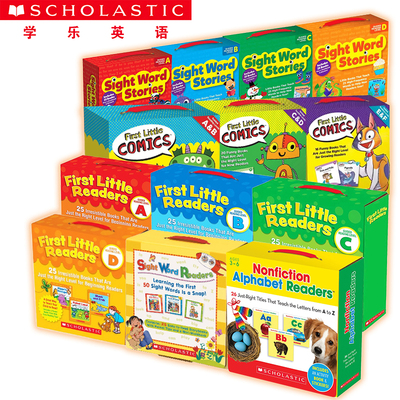 学乐家庭教育英文盒装启蒙读物