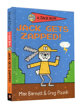 英文原版 Jack 08 Gets Zapped! 兔子杰克之书 第8本 杰克的世界 全彩章节桥梁书