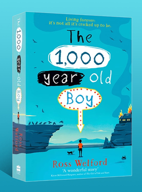 预售 英文原版 The 1000-Year-Old Boy 千岁男孩 罗斯·韦尔福德 Ross Welford 儿童科幻动作冒险小说
