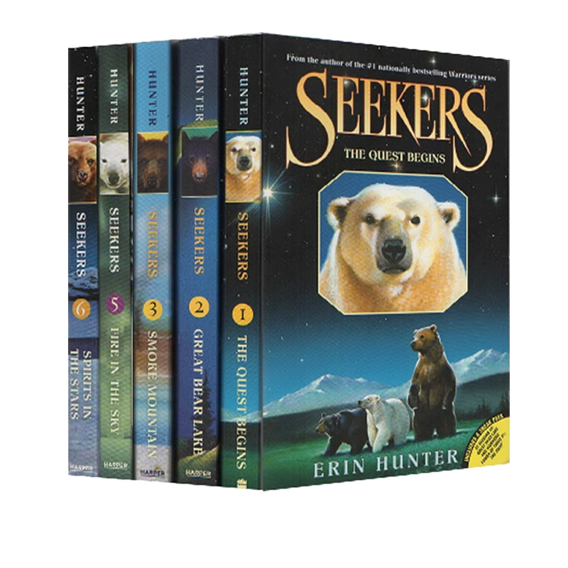 预售英文原版熊武士首部