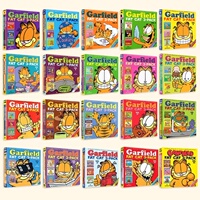 加菲猫英文原版漫画 1-25册 75个故事 Garfield Fat Cat 3 Pack 经典趣味幽默漫画 儿童图画故事书 Jim Davis
