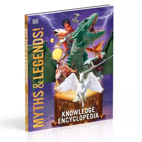 预售 神话与传说 DK出版社 知识百科系列 英文原版 Knowledge Encyclopedia Myths and Legends