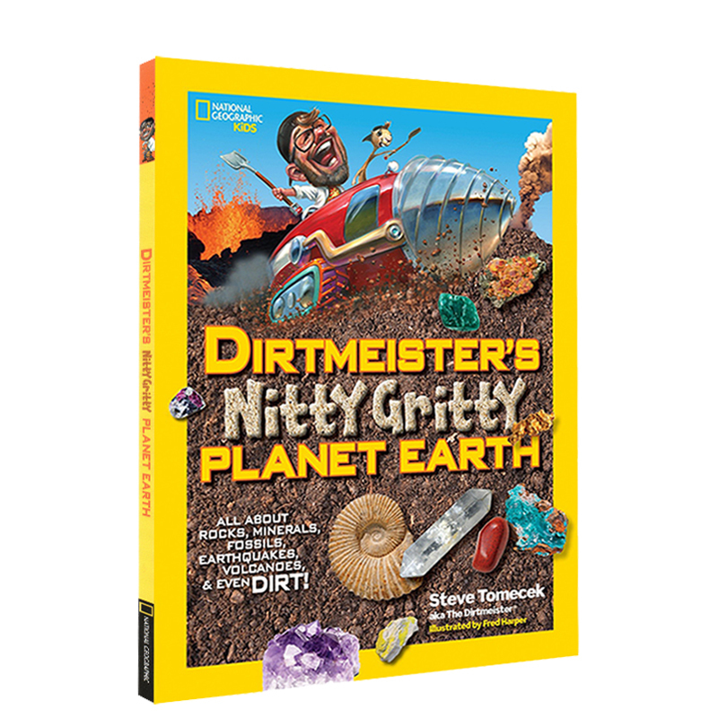 英文原版美国国家地理 National Geographic Kids Dirtmeister's Nitty Gritty Planet Eart 儿童百科