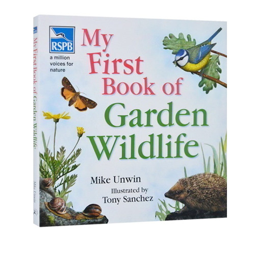 英文原版 My First Book of Garden Wildlife(RSPB) 精装 青少年科普绘本图画书 STEM读物