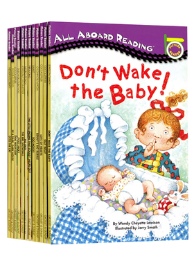 英文原版 Penguin Group 分级读物 All Aboard Reading 13册 培珽推荐书单第1阶段绘本 分级阅读读物故事书