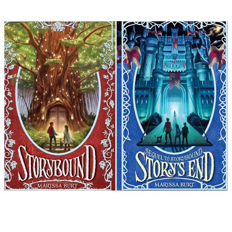 预售 英文原版 Storybound 故事之境 2册 Podkin One-Ear系列 一只耳朵的传说 3册  青少年奇幻冒险 Marissa Burt 作者