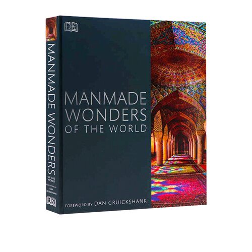 预售 英文原版 DK Manmade Wonders of the World 世界人工奇迹 精装 经典建筑构造揭秘