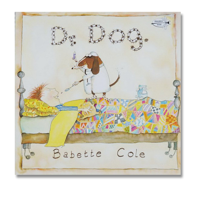 英文原版绘本drdog大狗医生负面