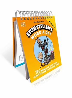 英文原版 Mrs Wordsmith Storyteller's Word A Day 360页大厚本 APP资源 沃德史密斯夫人单词 7-11岁  DK儿童英语单词学习