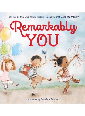 预售 英文原版 独一无二的你 Remarkably You 精装 纽伯瑞大奖作者 Katherine Applegate一本关于自我与成长的暖心绘本 图画故事