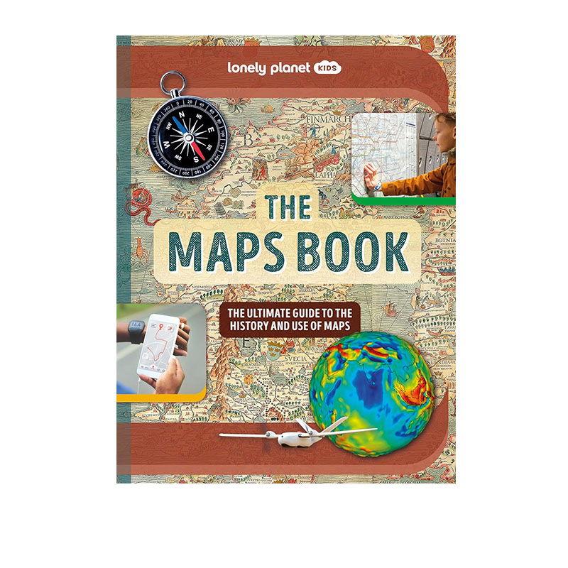 预售 孤独星球少儿系列 地图书 Lonely Planet Kids The Maps Book 事实手册 精装 英文原版 奇妙地图世界
