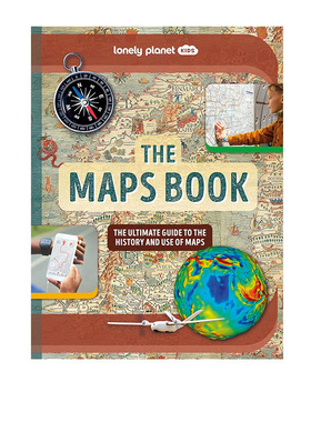预售 孤独星球少儿系列 地图书 Lonely Planet Kids The Maps Book 事实手册 精装 英文原版 奇妙地图世界
