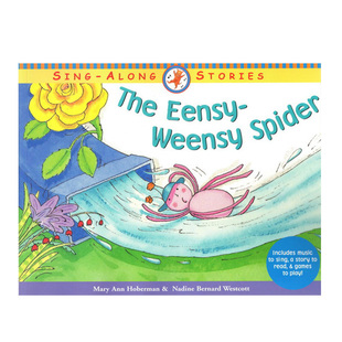 英文原版绘本 The Eensy Weensy Spider  韵文大师Mary Ann Hoberman