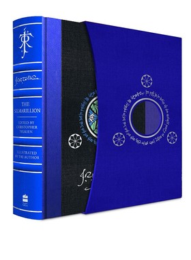 托尔金中土世界系列 指环王前传豪华插图特别版 The Silmarillion 精装 J. R. R. Tolkien 托尔金亲自绘制彩色插图 11月新品