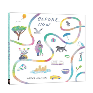 英文原版 Before, Now 从前,现在 布鲁克林插画师 Daniel Salmieri 艺术绘本 儿童宝宝亲子共读精装绘本
