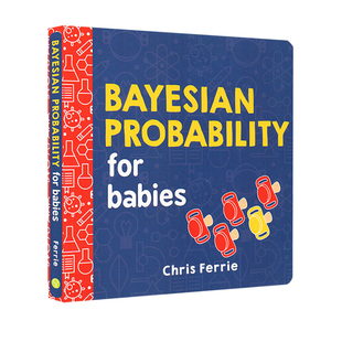 英文原版 宝宝智学园 Baby University:Bayesian Probability for Babies 纸板书 宝宝的贝叶斯概率 扎克伯格推荐